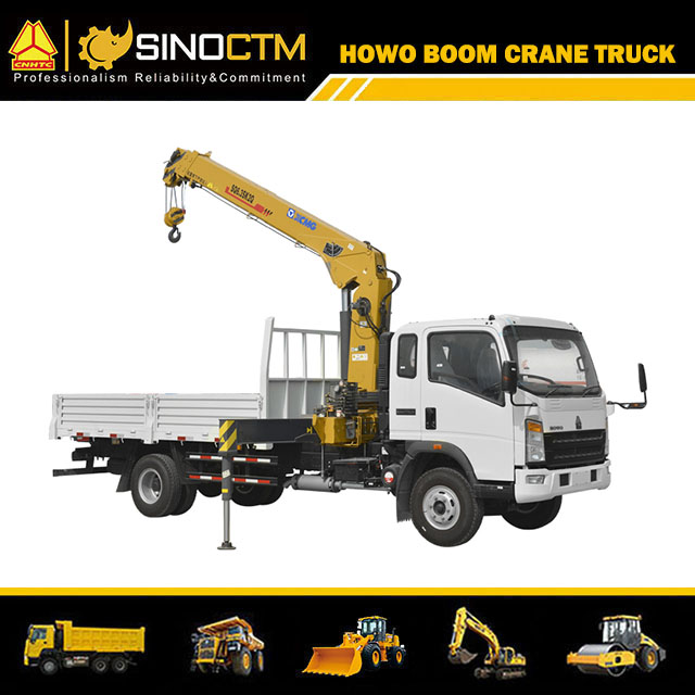 SINOTRUK HOWO 4X2 Light Boom Truck 6T