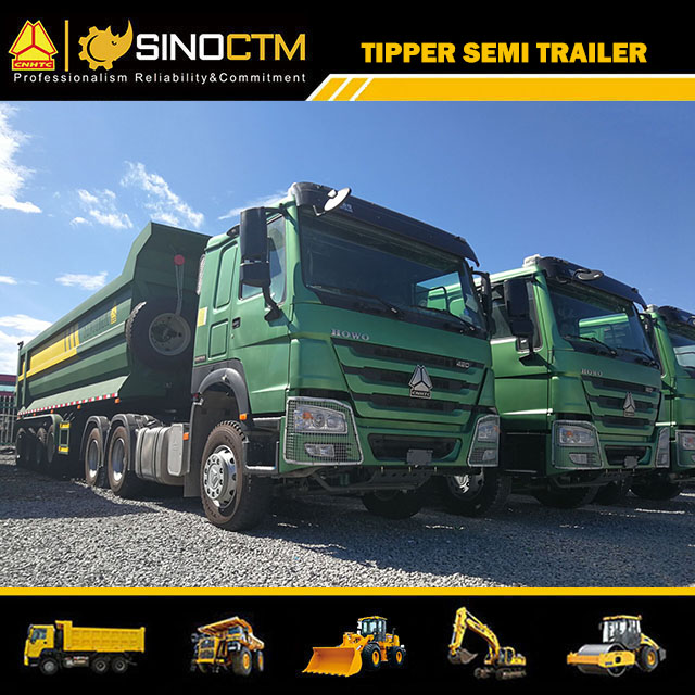 Four Axle Tipper Semi-Trailer(60Ton)