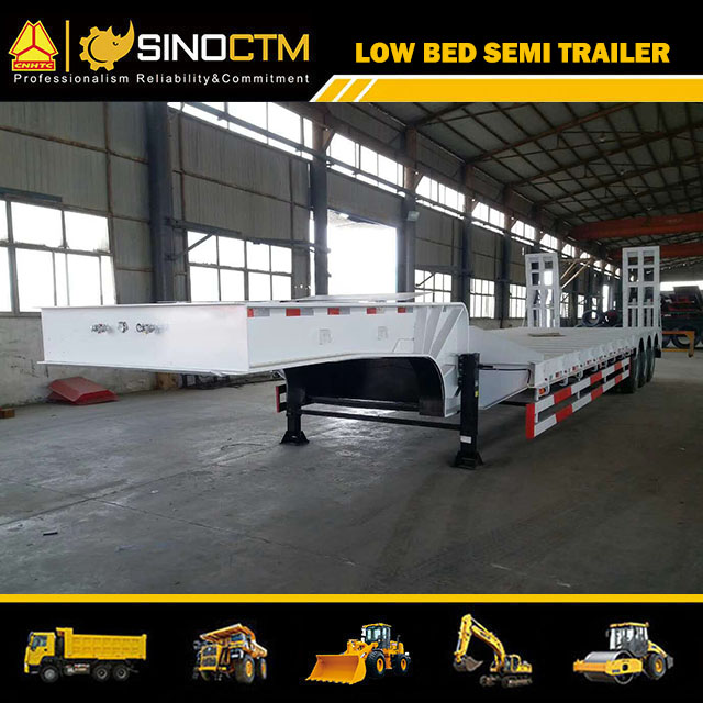 Three Axle Low Bed Semi-Trailer(60T)