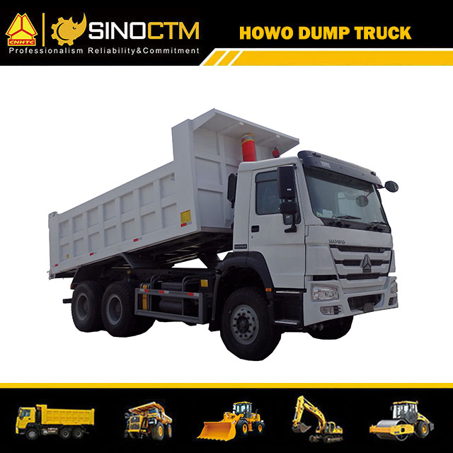 SINOTRUK HOWO 6X4 Dump Truck(Rectangular body)