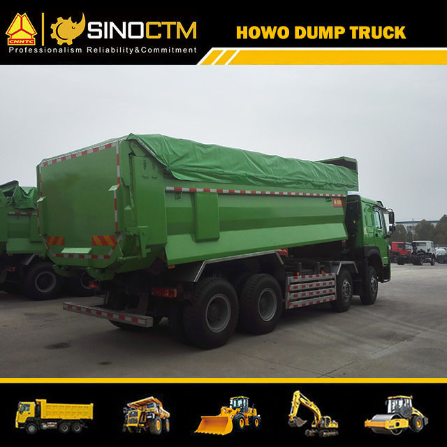 SINOTRUK HOWO 8X4 Dump Truck ZZ3317N3567W(U Type Body)