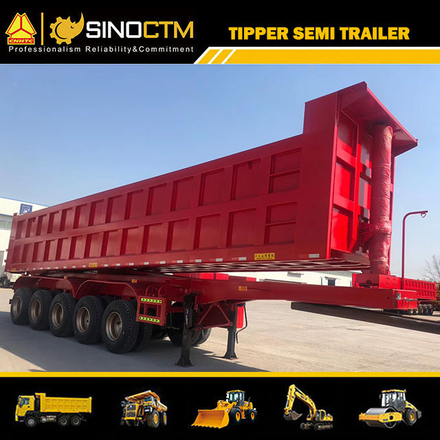 Five Axle Dump Semi-Trailer