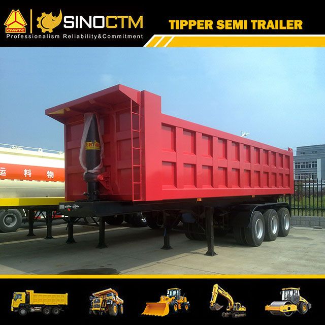 Three Axle Dump Semi-Trailer 40Ton