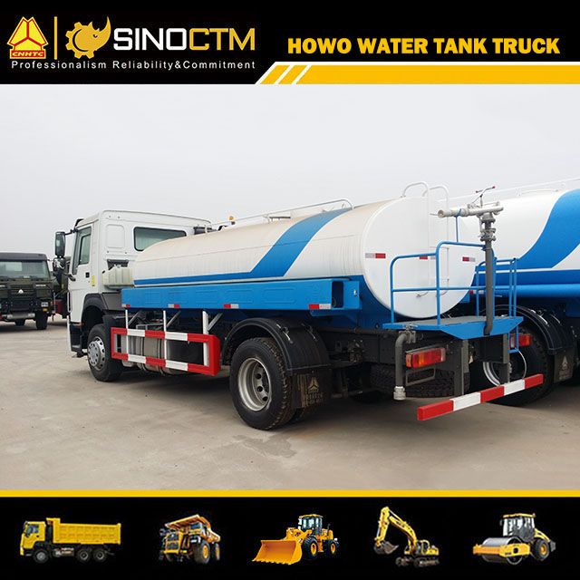 SINOTRUK HOWO 4X2 Water Tank Truck 12cbm