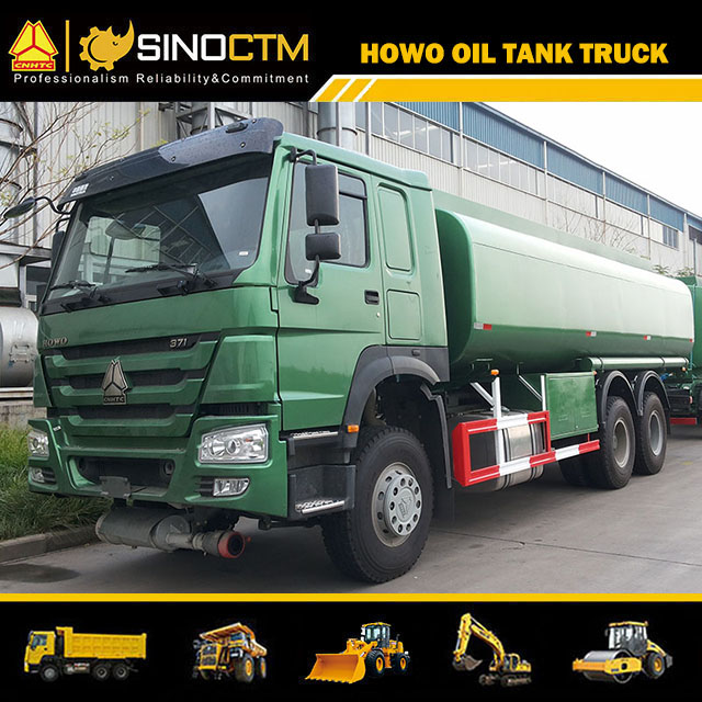 SINOTRUK HOWO 6X4 Fuel Tank Truck and Oil Trailer