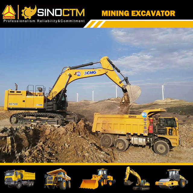 XE750D Mining Excavator 75T