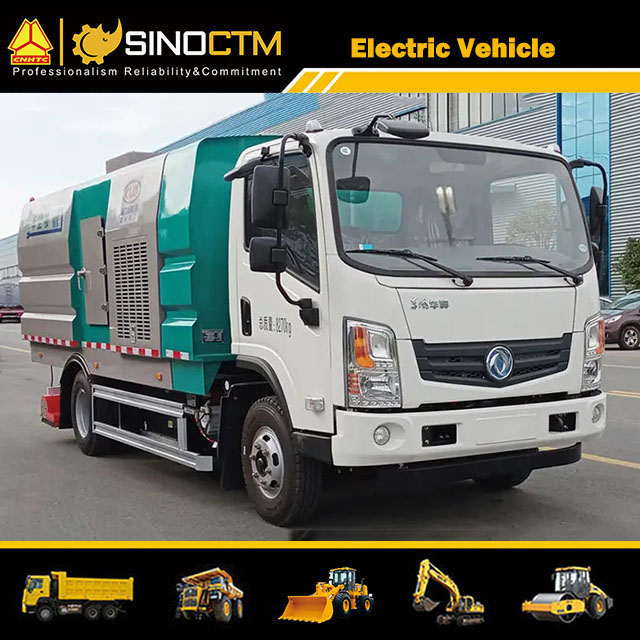 DONGFENG Electric Vacuum Sweeper Truck 5.5CBM