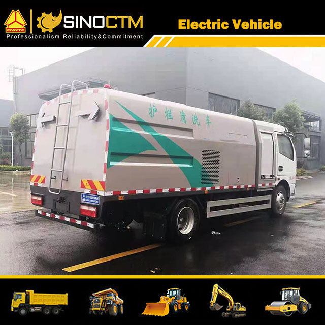 DONGFENG Electric Road Guardrail Cleanout Vehicle 4 CBM