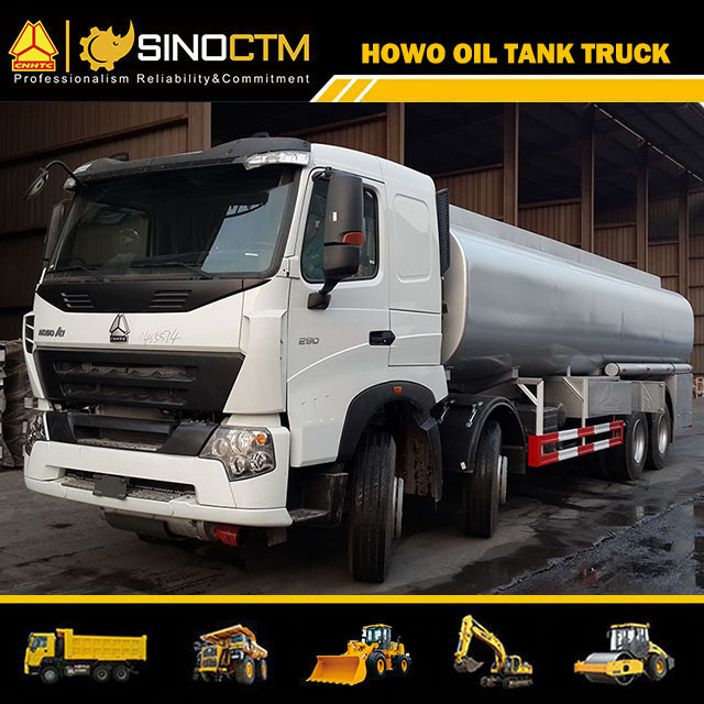 SINOTRUK HOWO-A7 8X4 Fuel Tank Truck 30000L