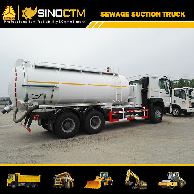 SINOTRUK HOWO Sewage Suction Truck 16 CBM