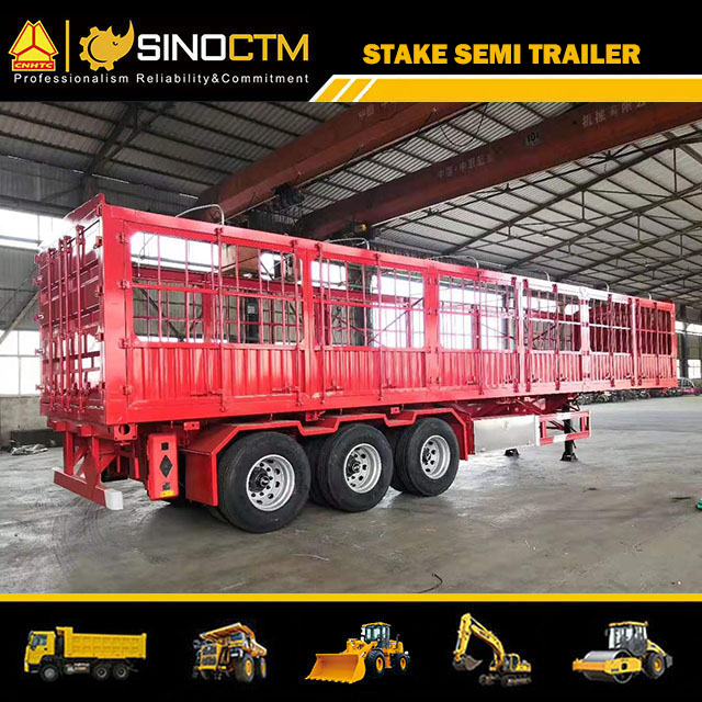 Three Axle Stake semi trailer 40T