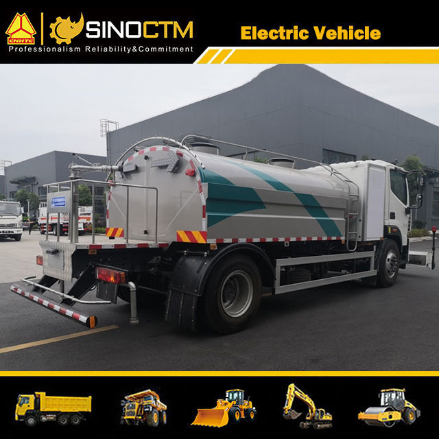 FOTON High Pressure Washing Sweeper Truck 10CBM