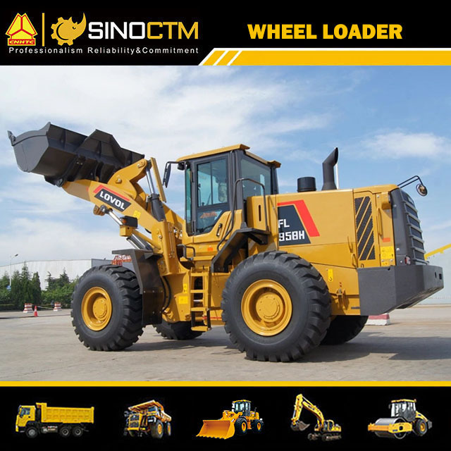 Front End Compact Pavements Wheel loader