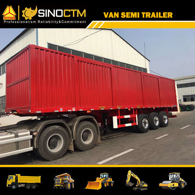 Three Axle Van Semi Trailer 40T