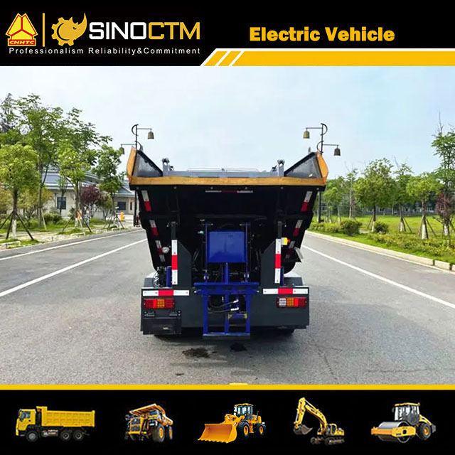 BYD Electric Rear Loading Garbage Truck 3.5 CBM