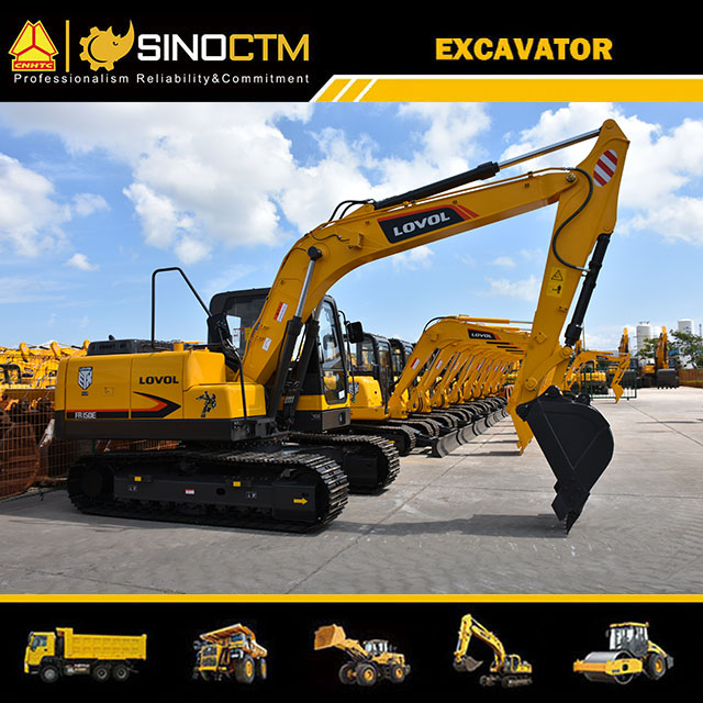 Grab Shovel Compact Marine Excavator